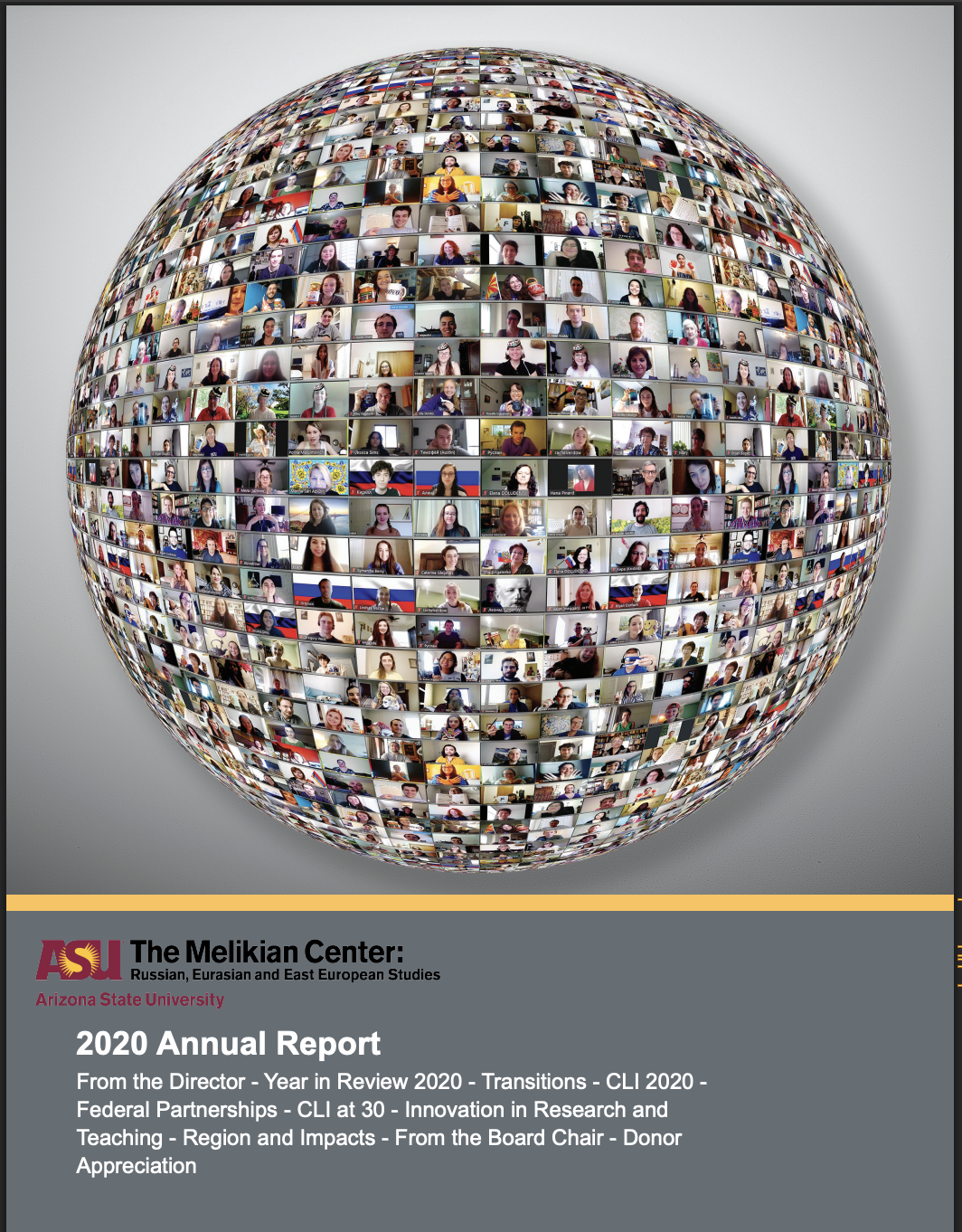 Melikian Center 2020 Annual Report feature.